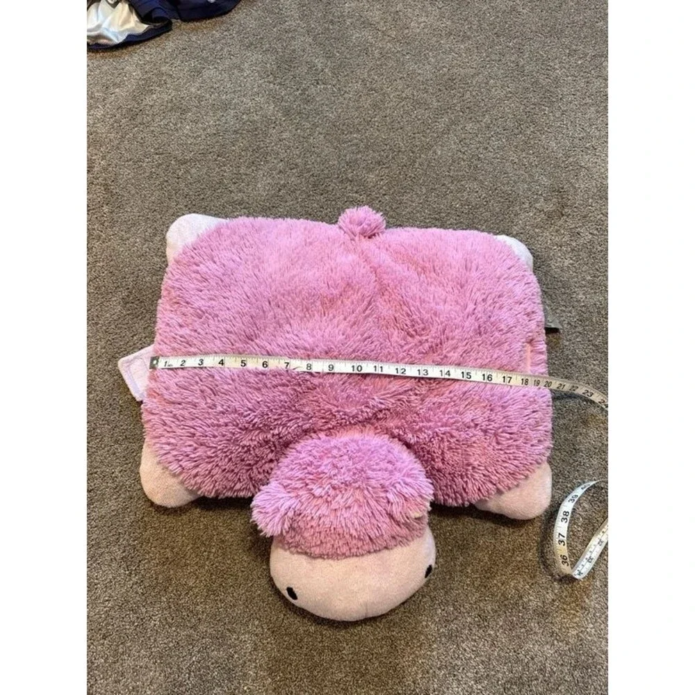 Plush Hippo no name brand Pillow Pet - Lavender